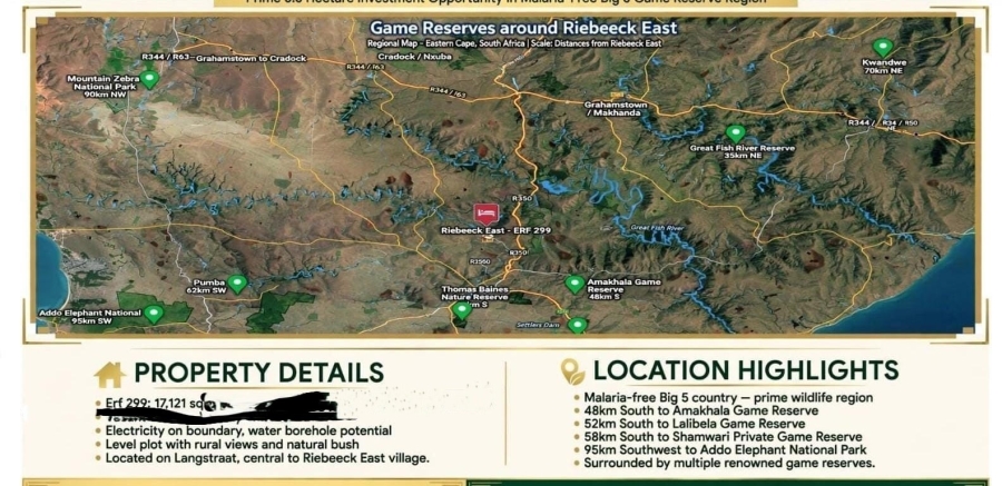 Commercial Property for Sale in Riebeek East Eastern Cape